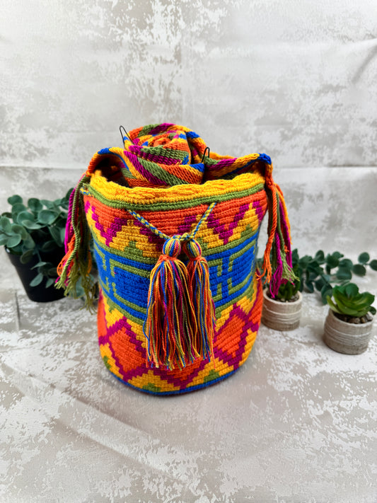 Mochila Wayuu Mediana