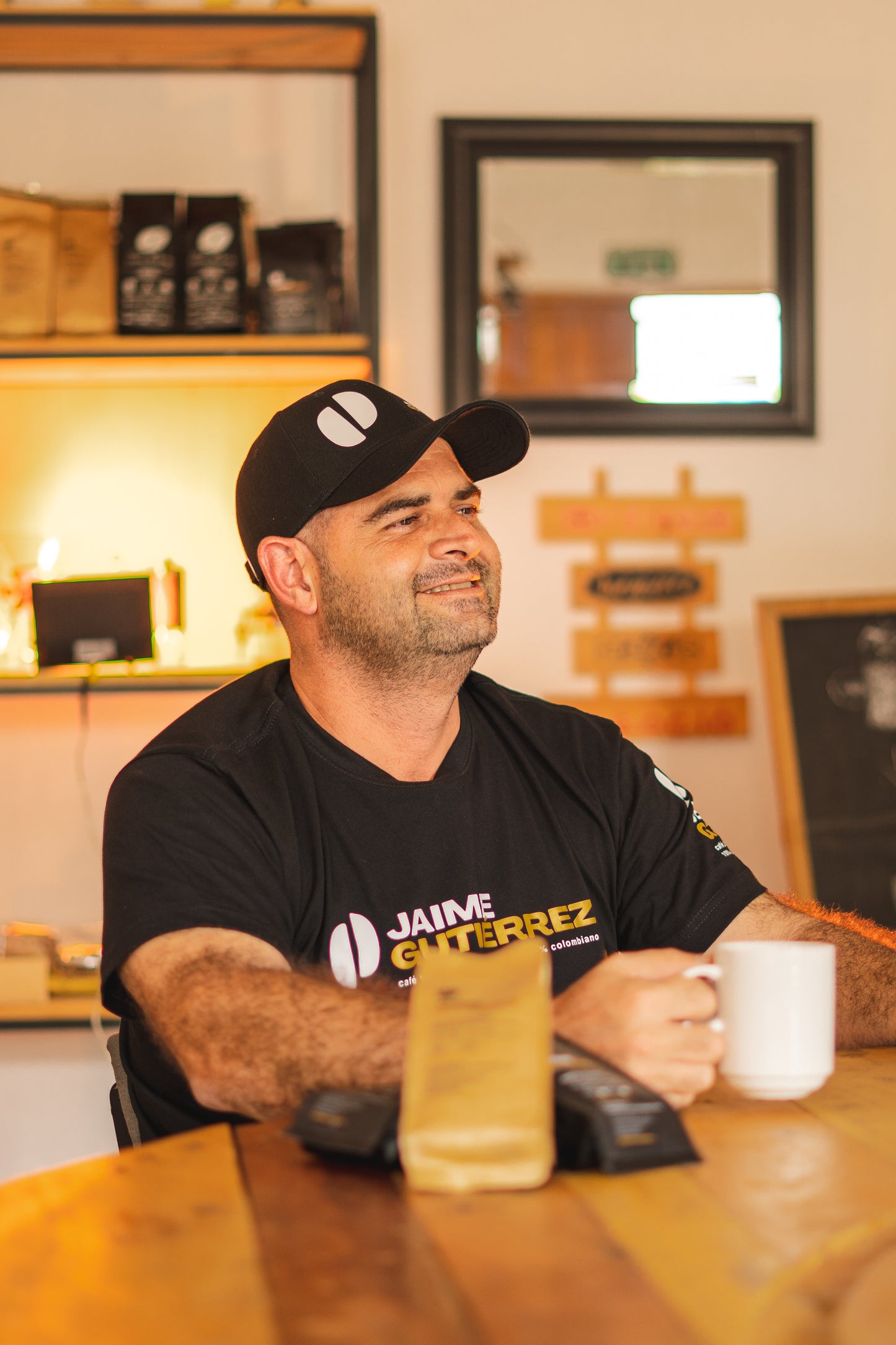 Cafe colombiano de especialidad - Jaime Gutierrez