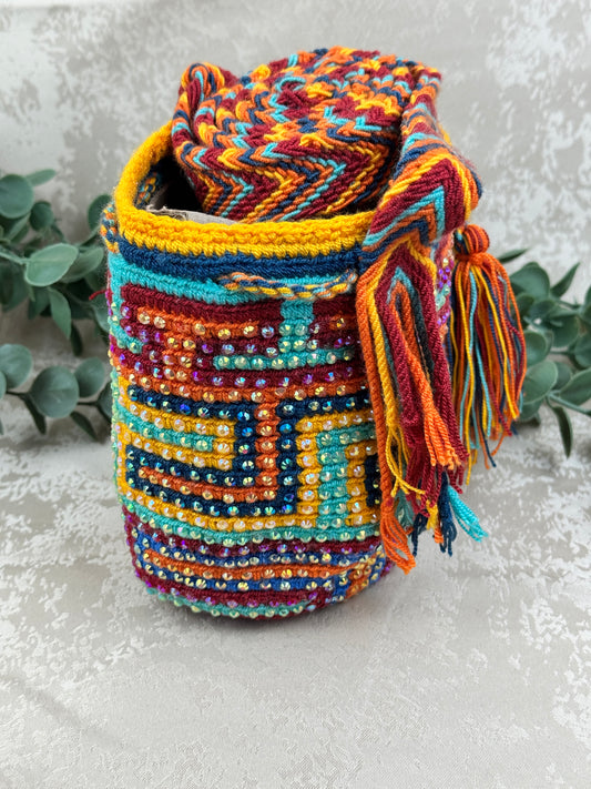 Mochila Wayuu Susuchón Edición Brillante