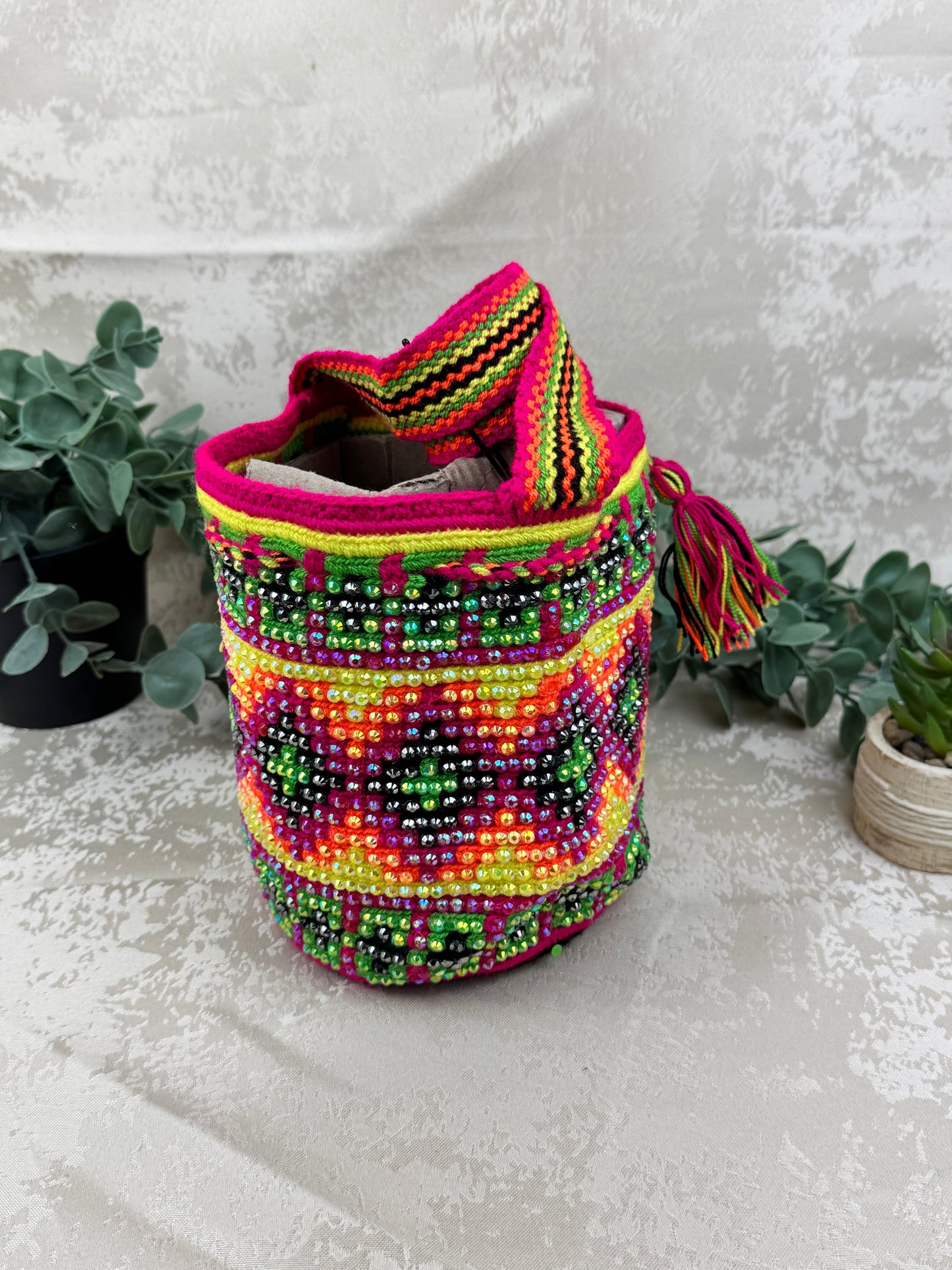 Mochila Wayuu Susuchón Edición Brillante