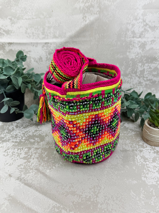 Mochila Wayuu Susuchón Edición Brillante