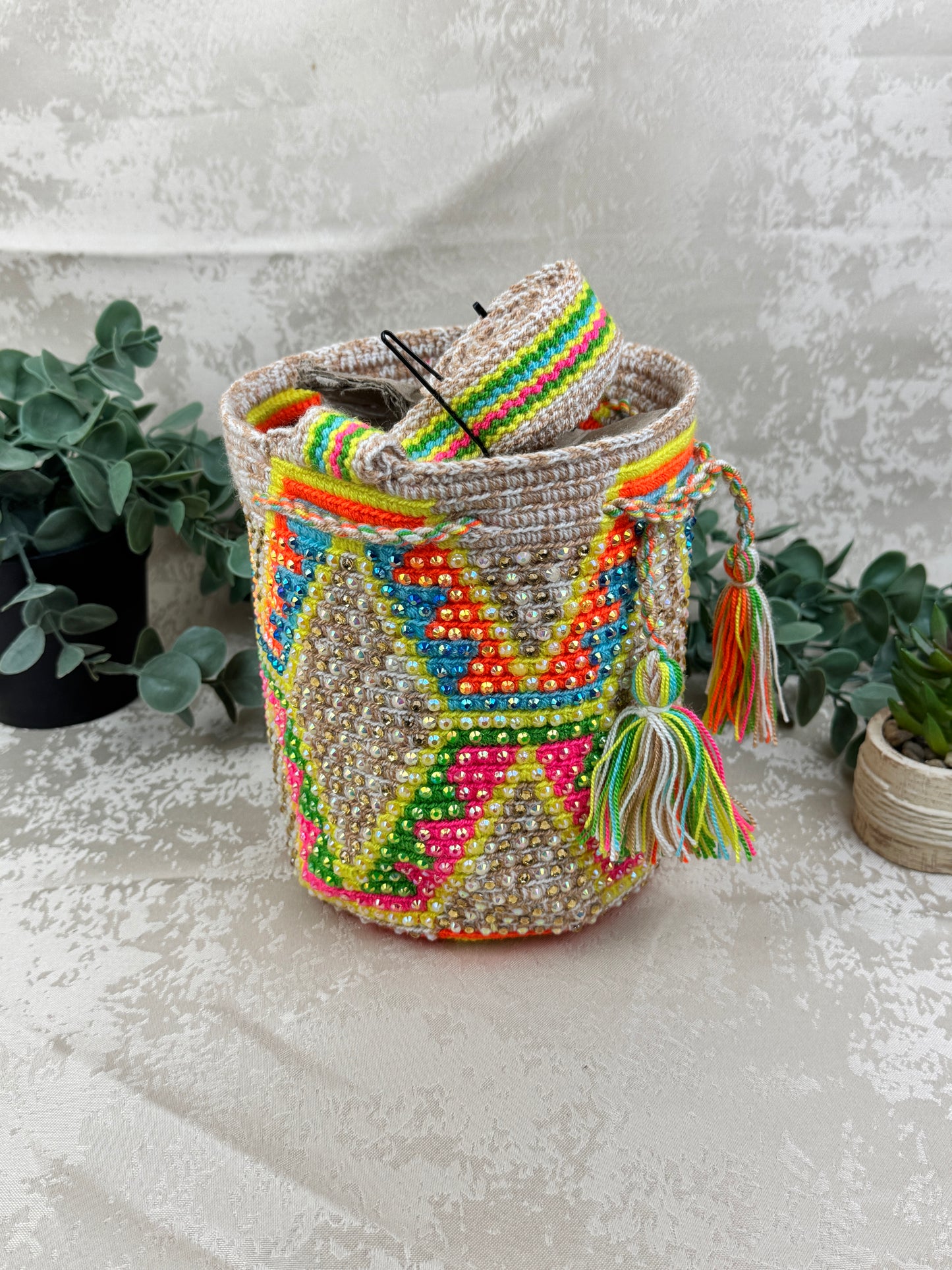 Mochila Wayuu Susuchón Edición Brillante