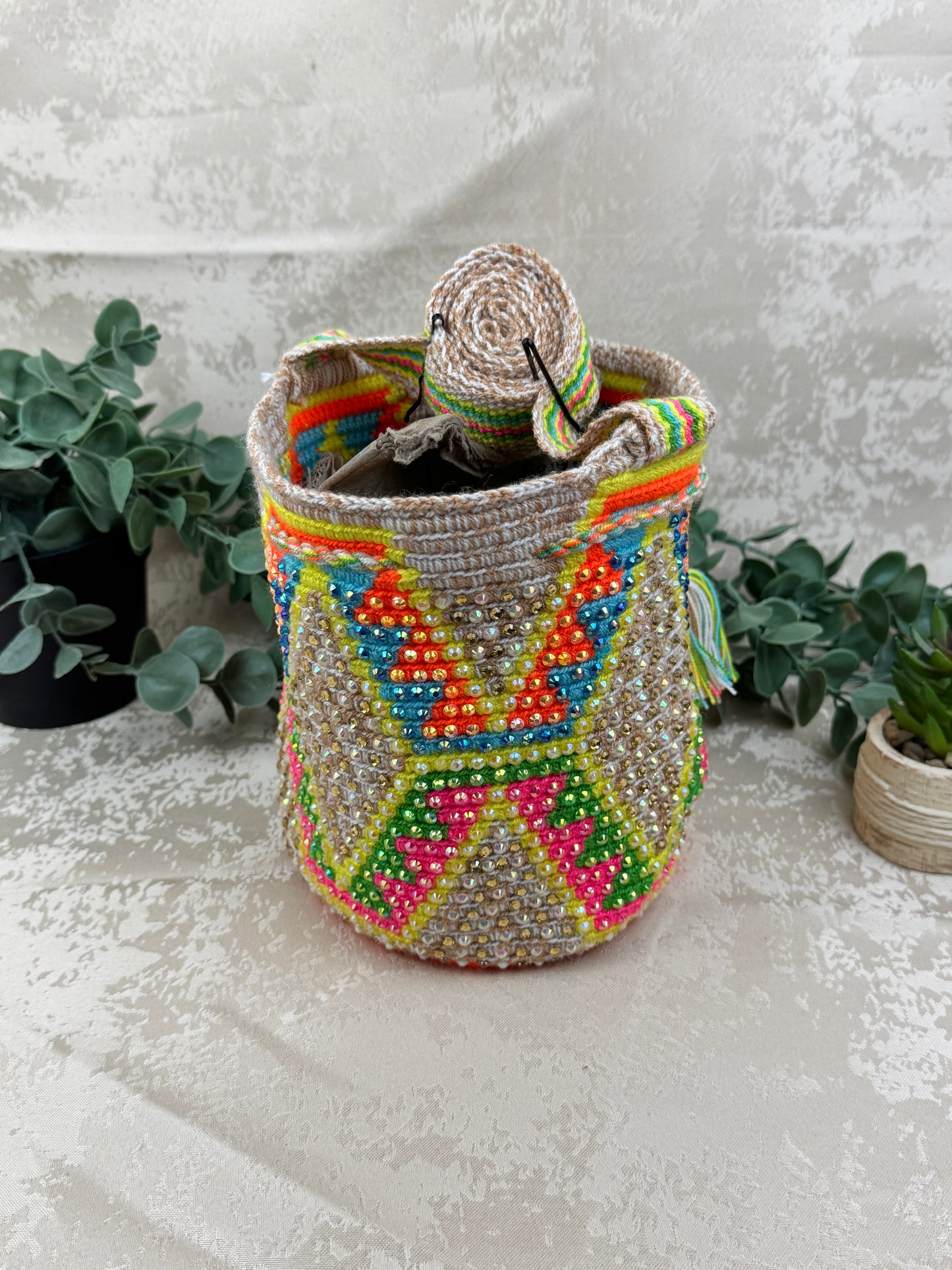 Mochila Wayuu Susuchón Edición Brillante