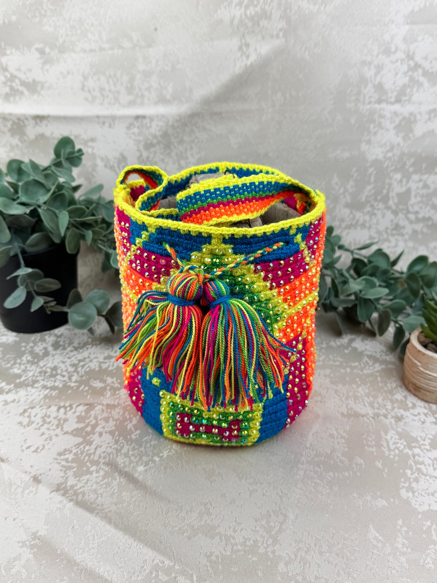 Mochila Wayuu Susuchón Edición Brillante