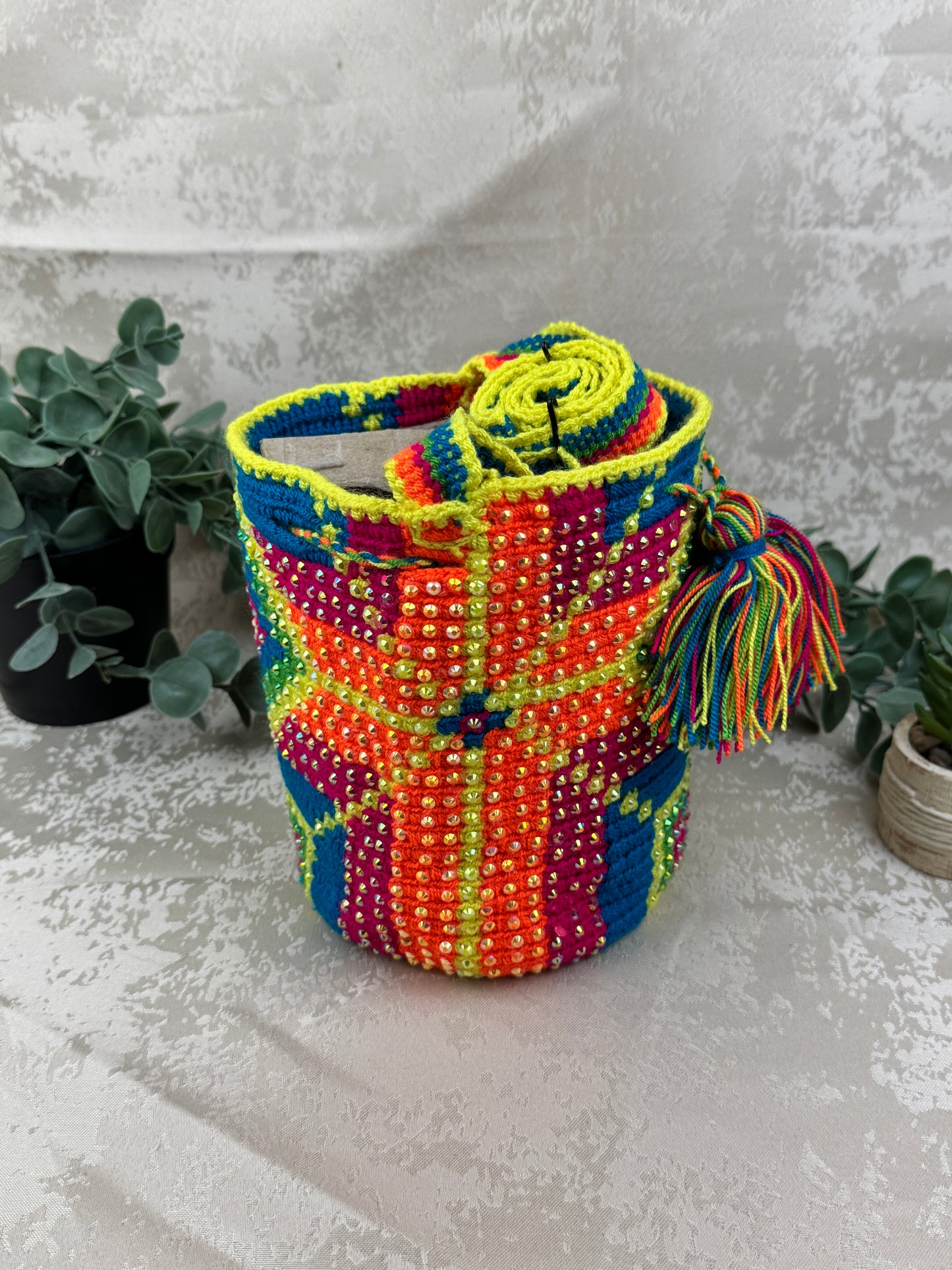 Mochila Wayuu Susuchón Edición Brillante