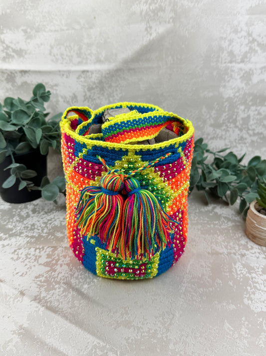 Mochila Wayuu Susuchón Edición Brillante