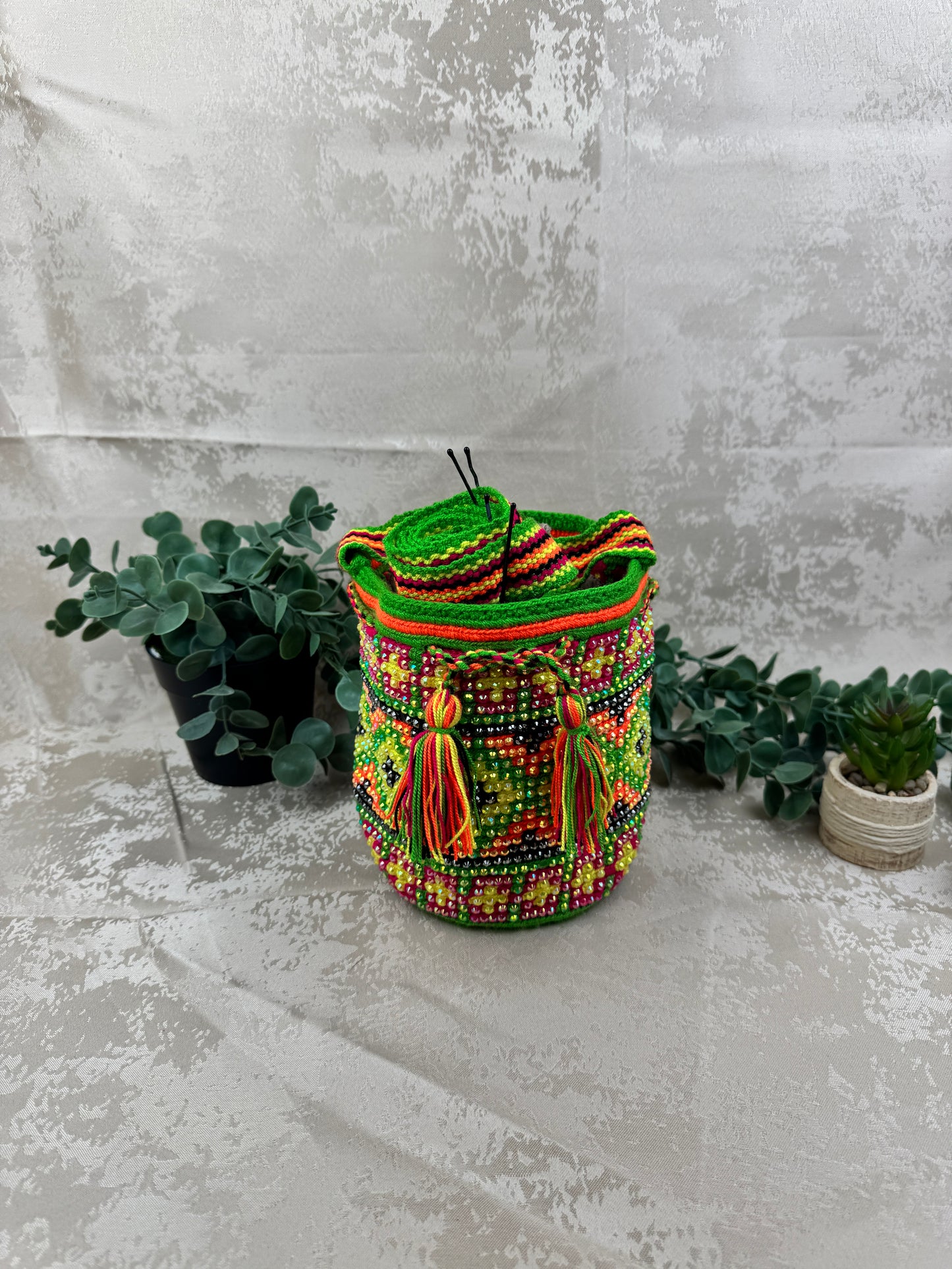 Mochila Wayuu Susuchón Edición Brillante