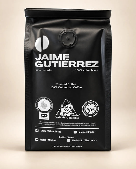 Cafe colombiano de especialidad - Jaime Gutierrez