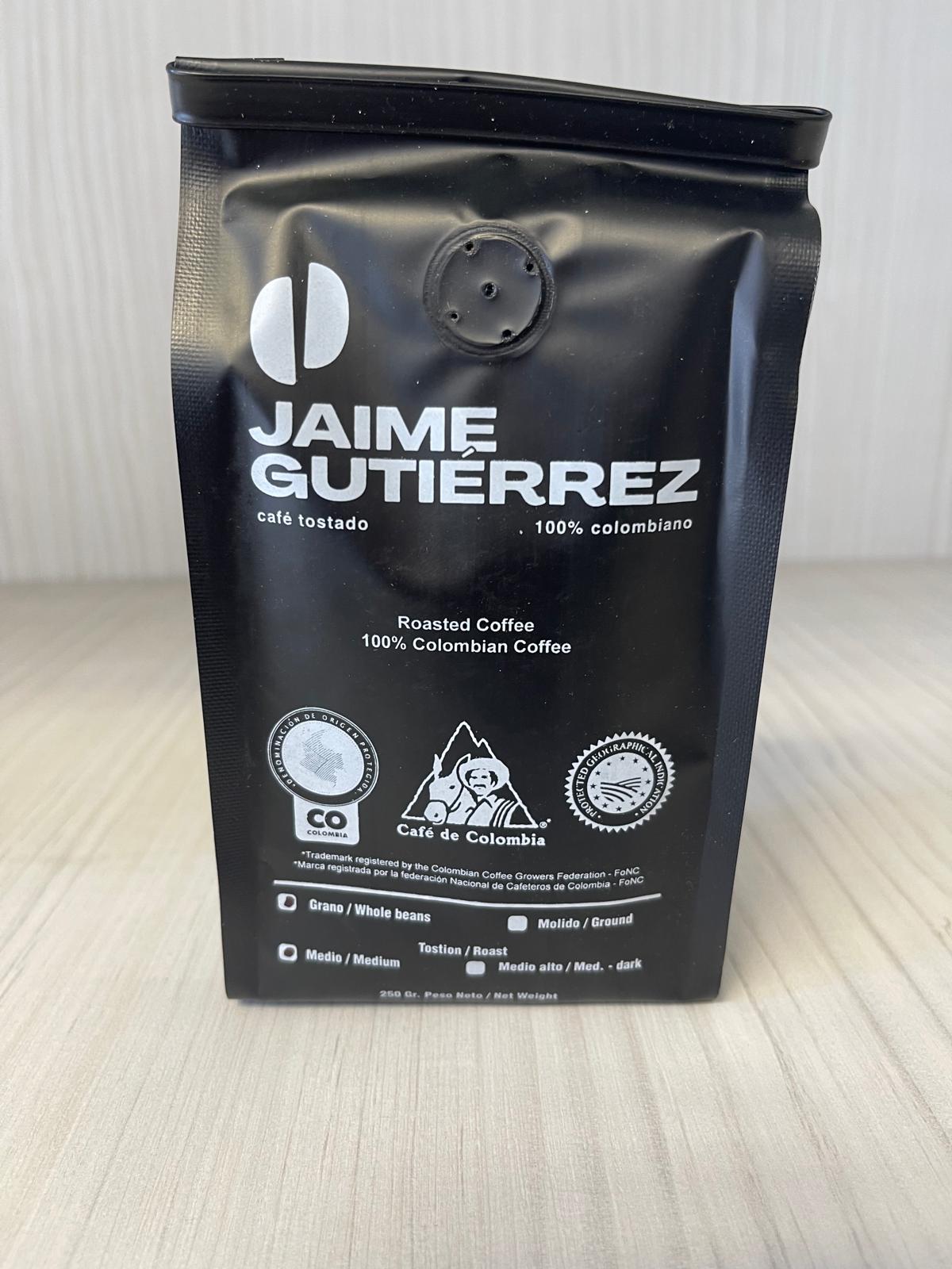 Cafe colombiano de especialidad - Jaime Gutierrez