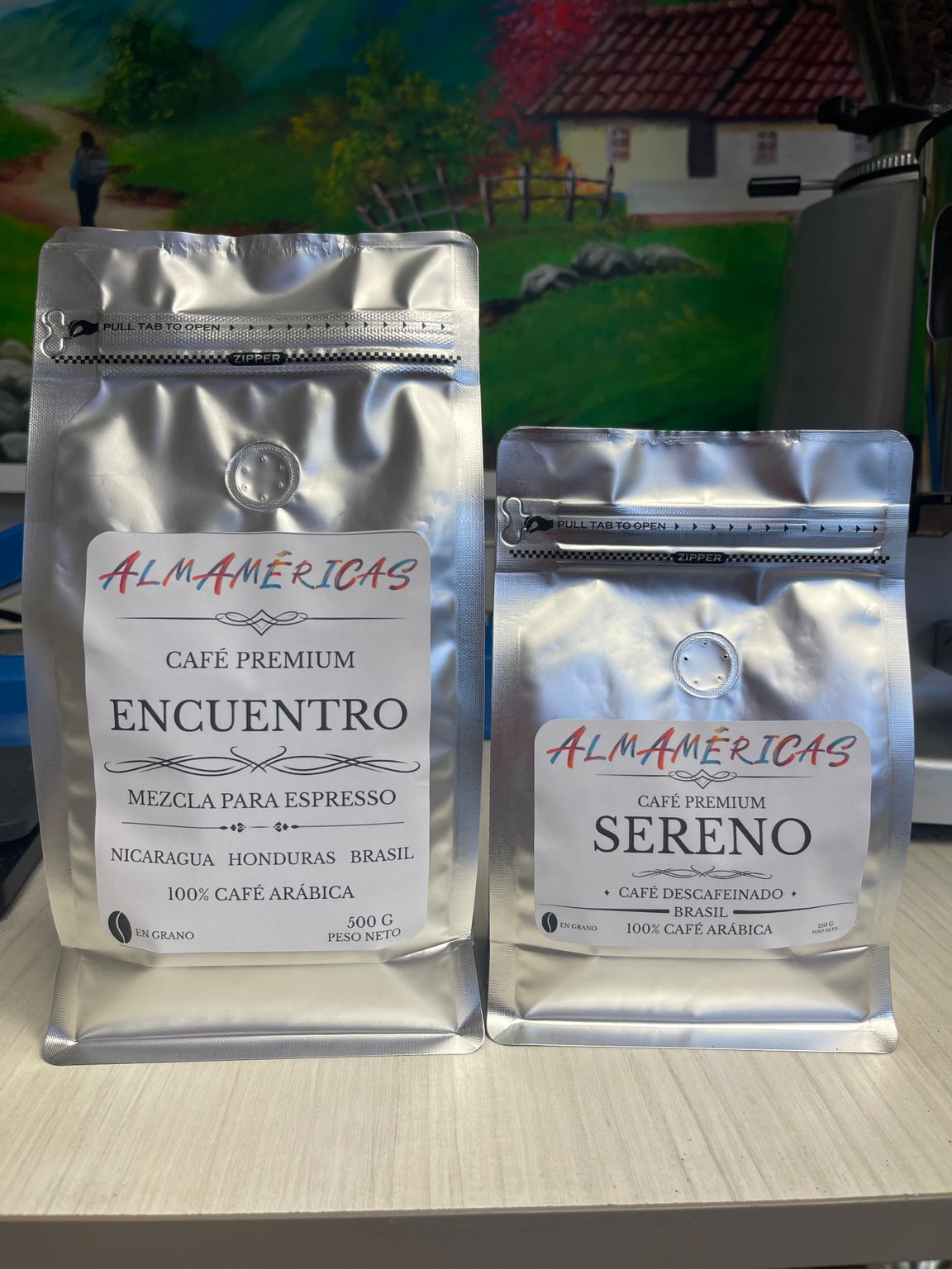 Oferta Feria AlmAméricas: Encuentro 500 g y Sereno 250 g