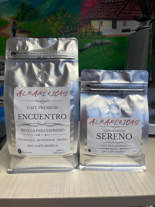 Oferta Feria AlmAméricas: Encuentro 500 g y Sereno 250 g