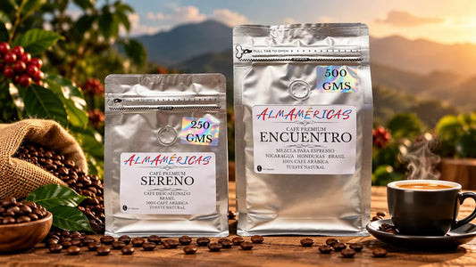 Pack Espresso con café Encuentro y Sereno de AlmAméricas