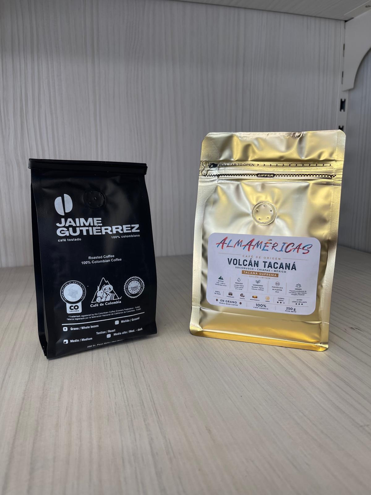 Vuelta al Cole — Pack Degustación México + Colombia
